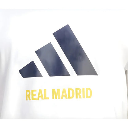 2025-2026 Real Madrid Seasonal Graphic Tee (White)_3