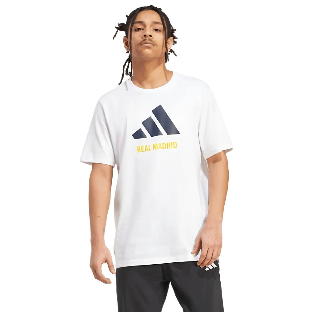 2025-2026 Real Madrid Seasonal Graphic Tee (White)_3