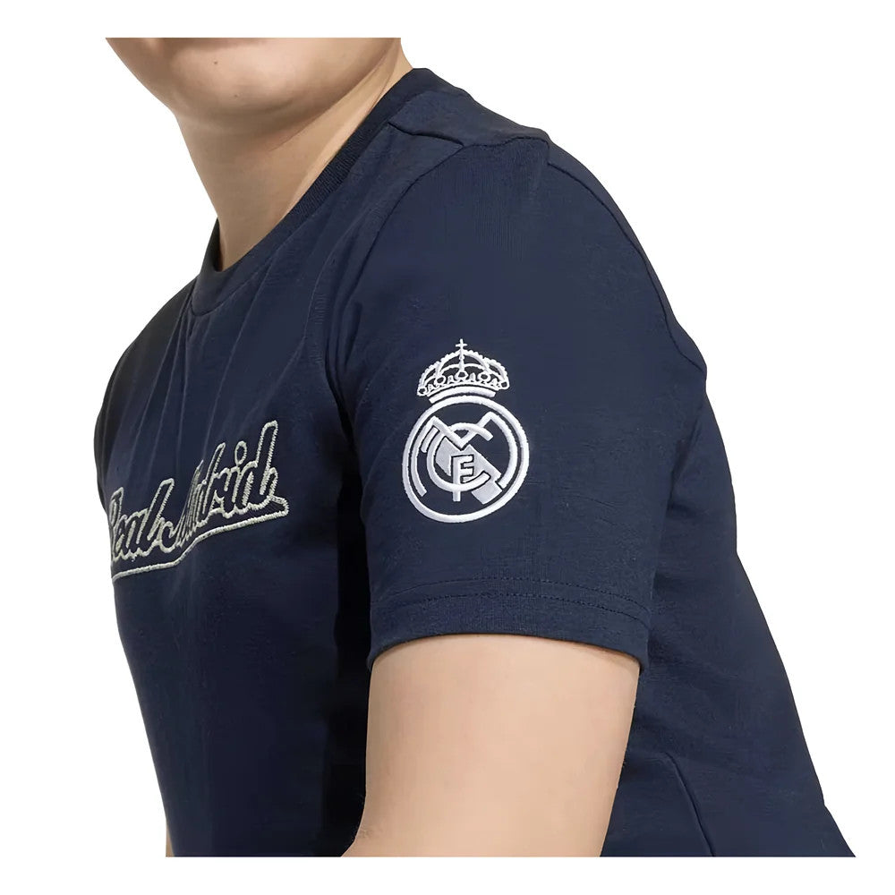 2025-2026 Real Madrid US Tee (Legend Ink) - Navy_3