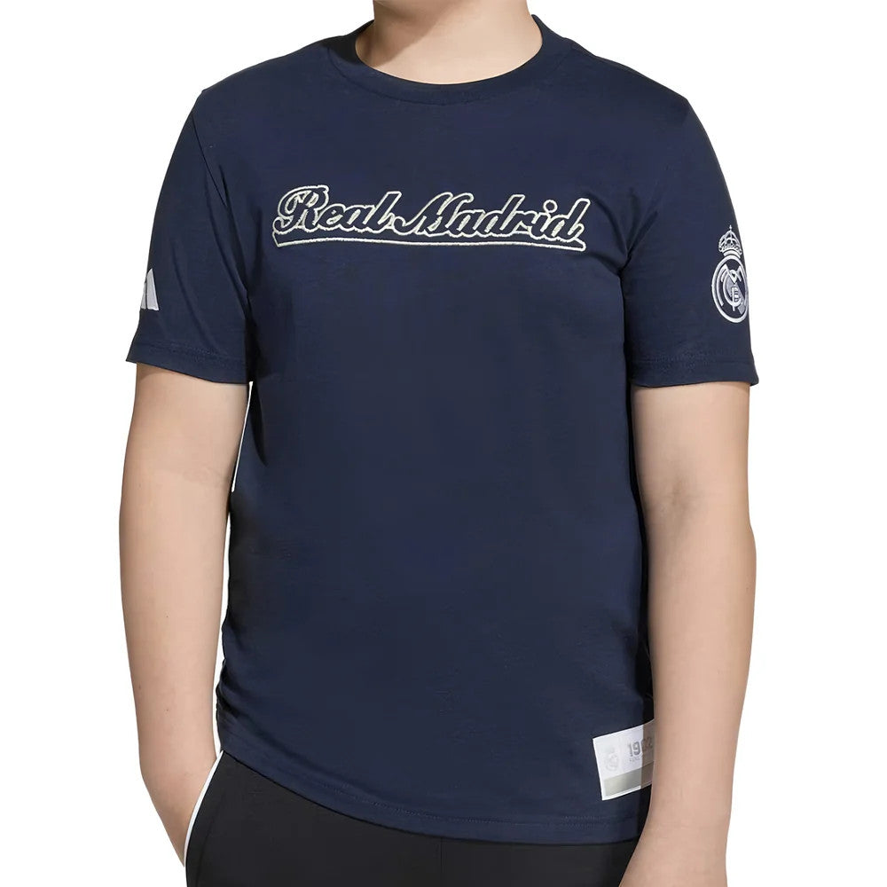 2025-2026 Real Madrid US Tee (Legend Ink) - Navy_3