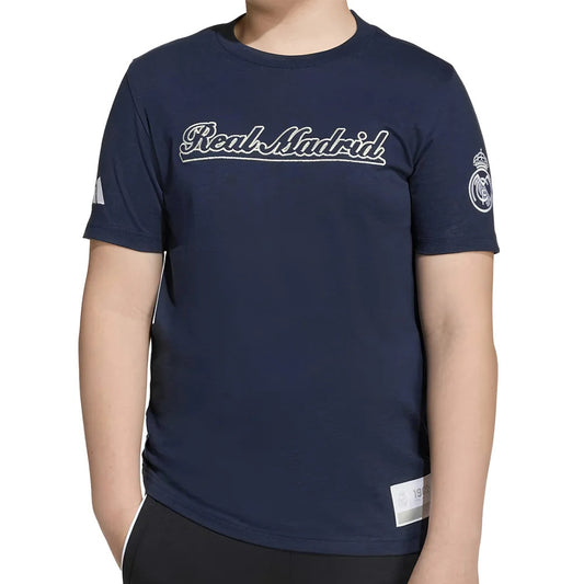 2025-2026 Real Madrid US Tee (Legend Ink) - Navy_3
