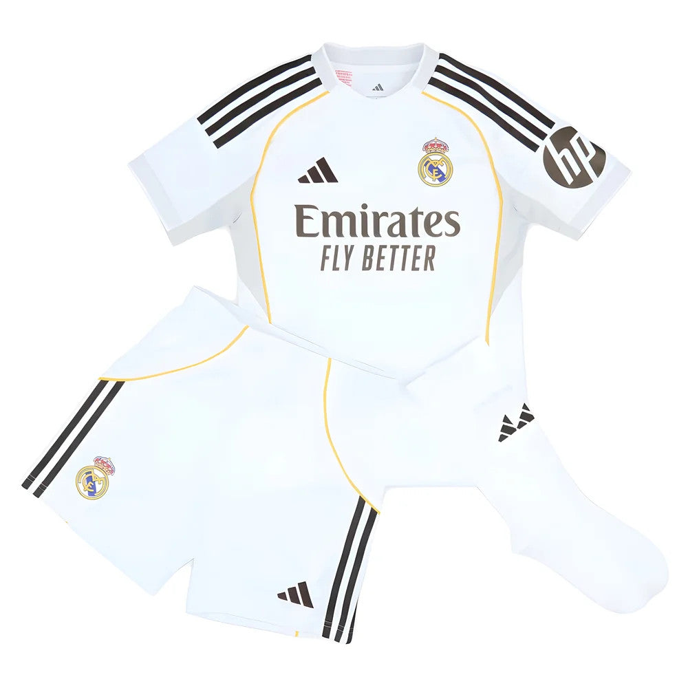 2025-2026 Real Madrid Home Youth Kit_3