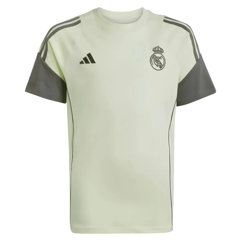 2025-2026 Real Madrid Training Tee (Almost Lime) - Kids_1