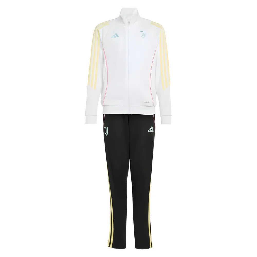 2025-2026 Juventus Tracksuit (White) - Kids_2