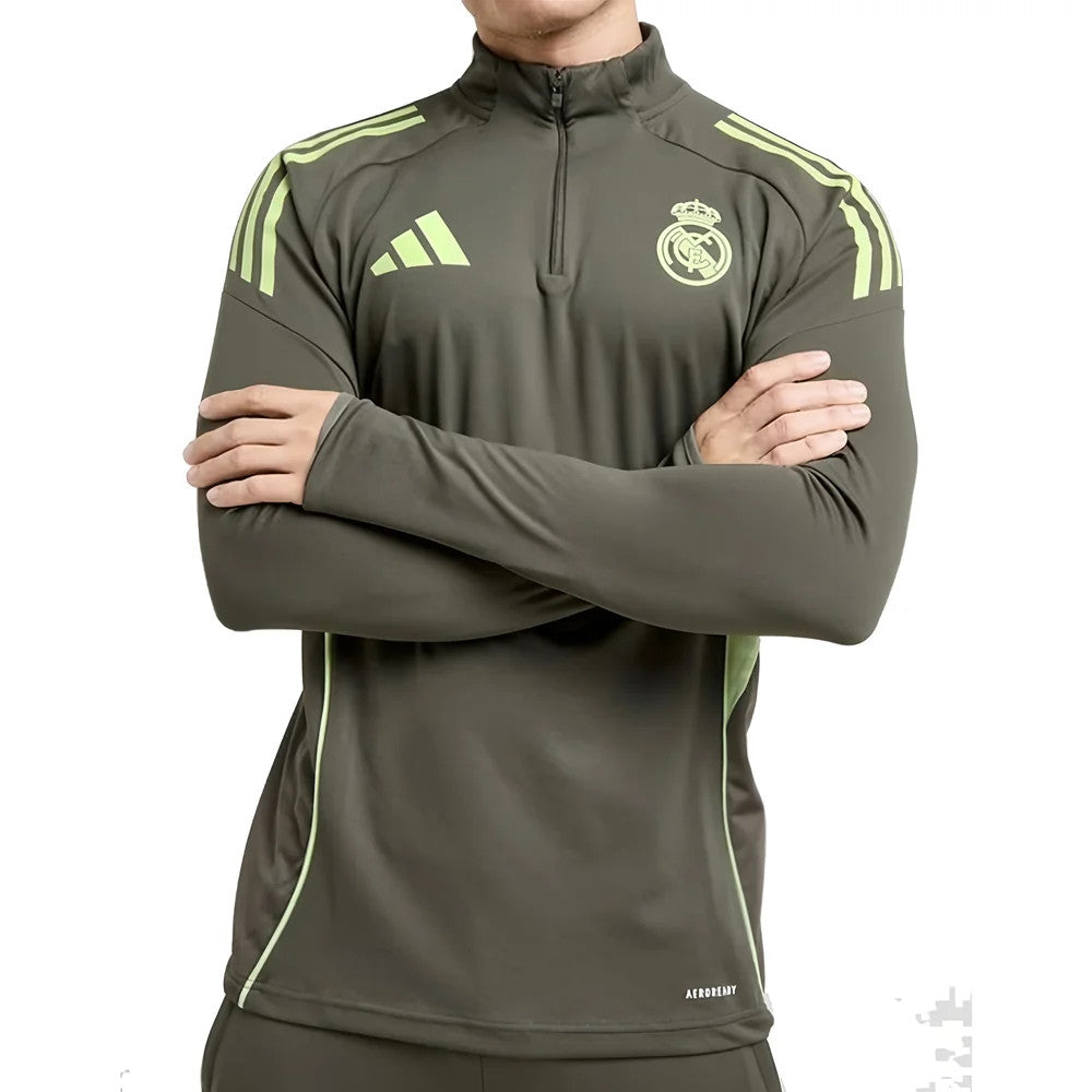 2025-2026 Real Madrid Training Top (Utility Green)_2