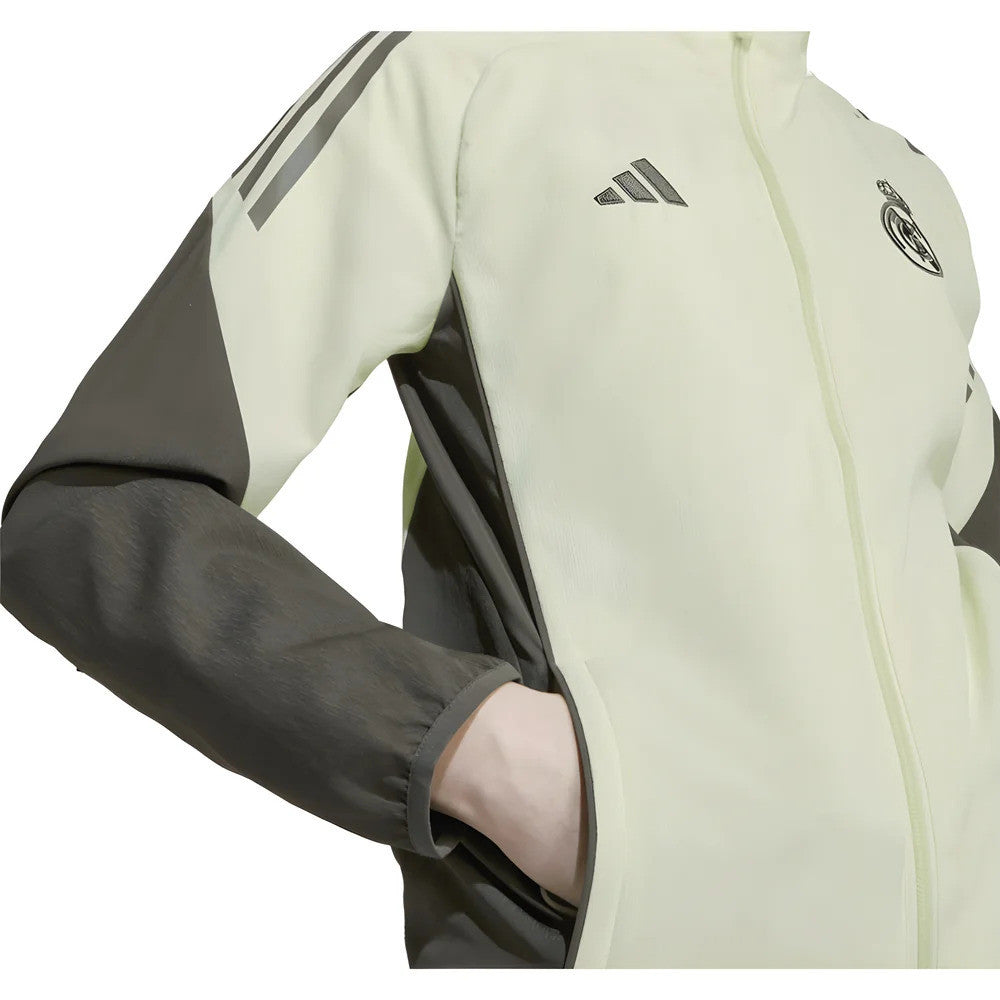 2025-2026 Real Madrid Presentation Jacket (Almost Lime) - Kids_1