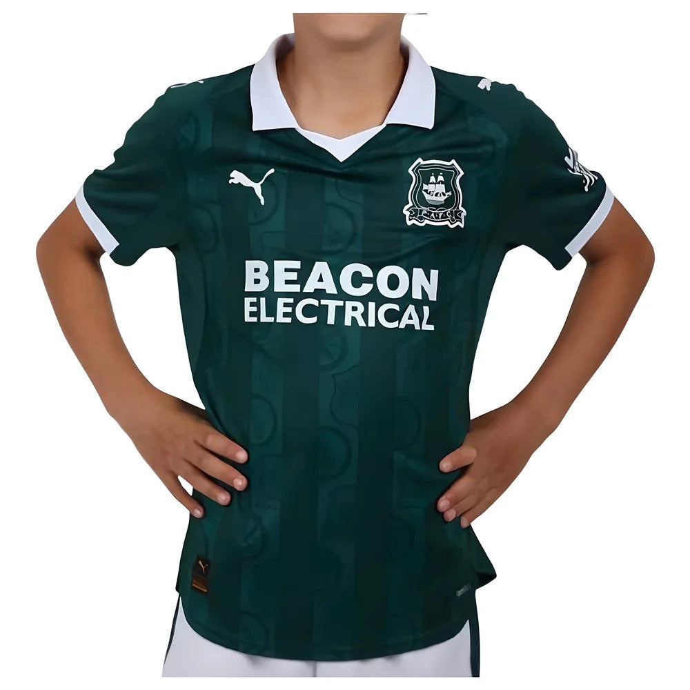 2025-2026 Plymouth Argyle Home Shirt (Kids)_3
