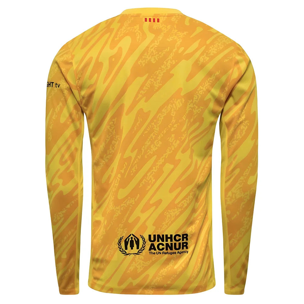 2024-2025 Barcelona Away Goalkeeper Shirt (Yellow)_3