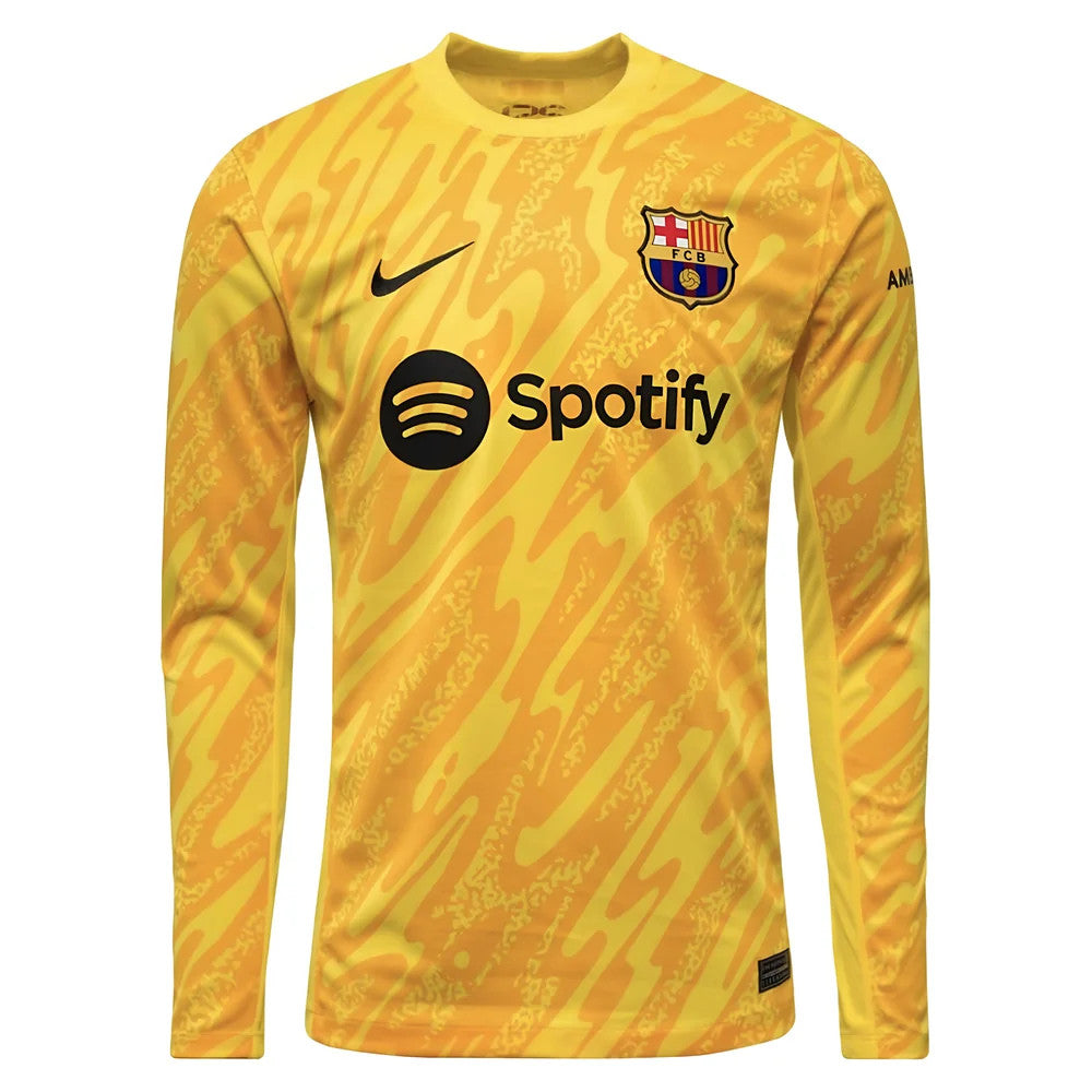 2024-2025 Barcelona Away Goalkeeper Shirt (Yellow)_3