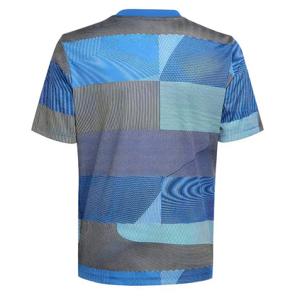 2025-2026 Real Madrid Pre-Match Shirt (Blue) - Kids_1