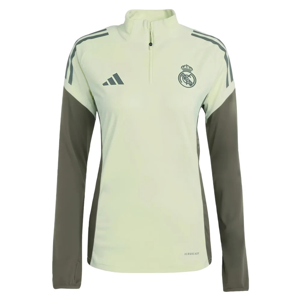 2025-2026 Real Madrid Training Top (Almost Lime) - Womens_2