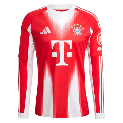 2025-2026 Bayern Munich Long Sleeve Home Shirt_3