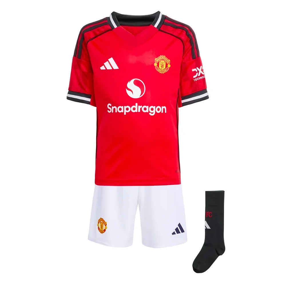 2025-2026 Man Utd Home Mini Kit (B.Fernandes 8)_3