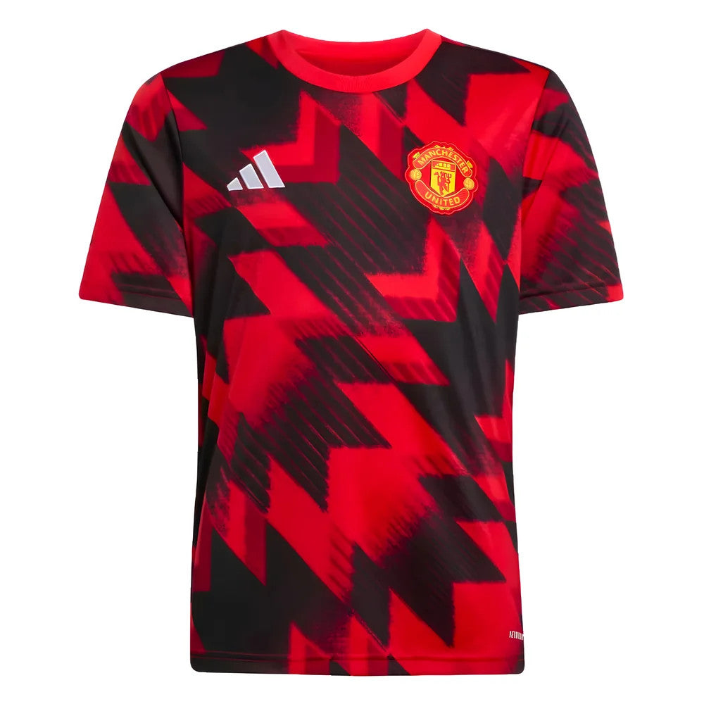 2025-2026 Man Utd Pre-Match Shirt (Red) - Kids_1