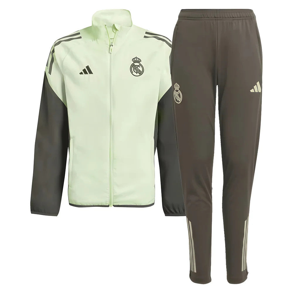 2025-2026 Real Madrid Tracksuit (Almost Lime) - Kids_2