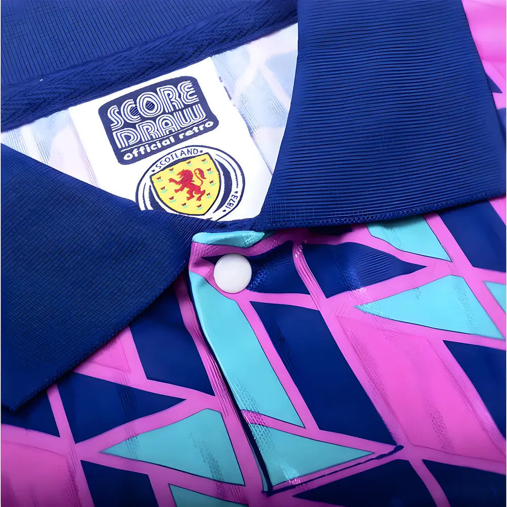 Scotland 1990 Fourth Retro Shirt_3