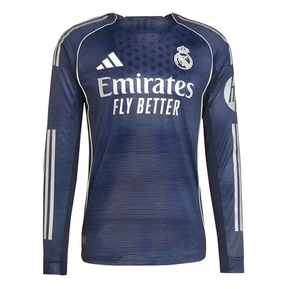 2025-2026 Real Madrid Long Sleeve Away Shirt_1