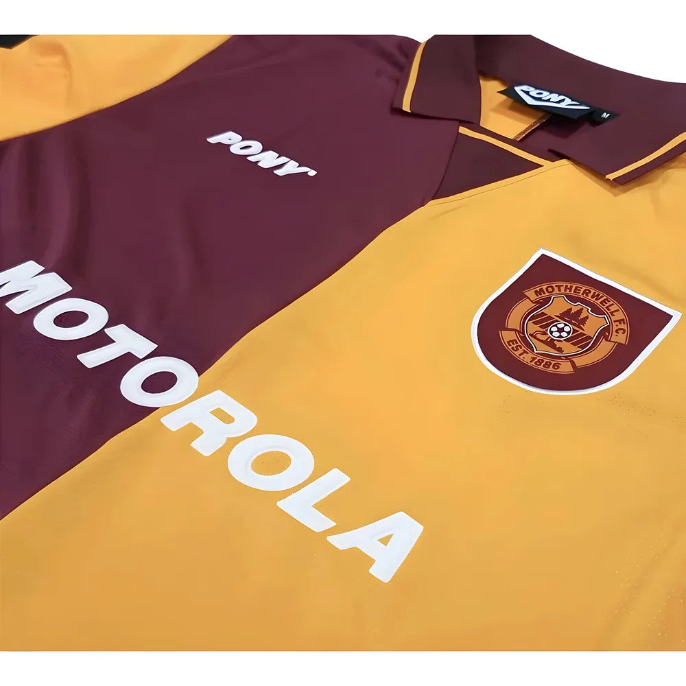 Motherwell 1996-1998 Retro Home Jersey_2