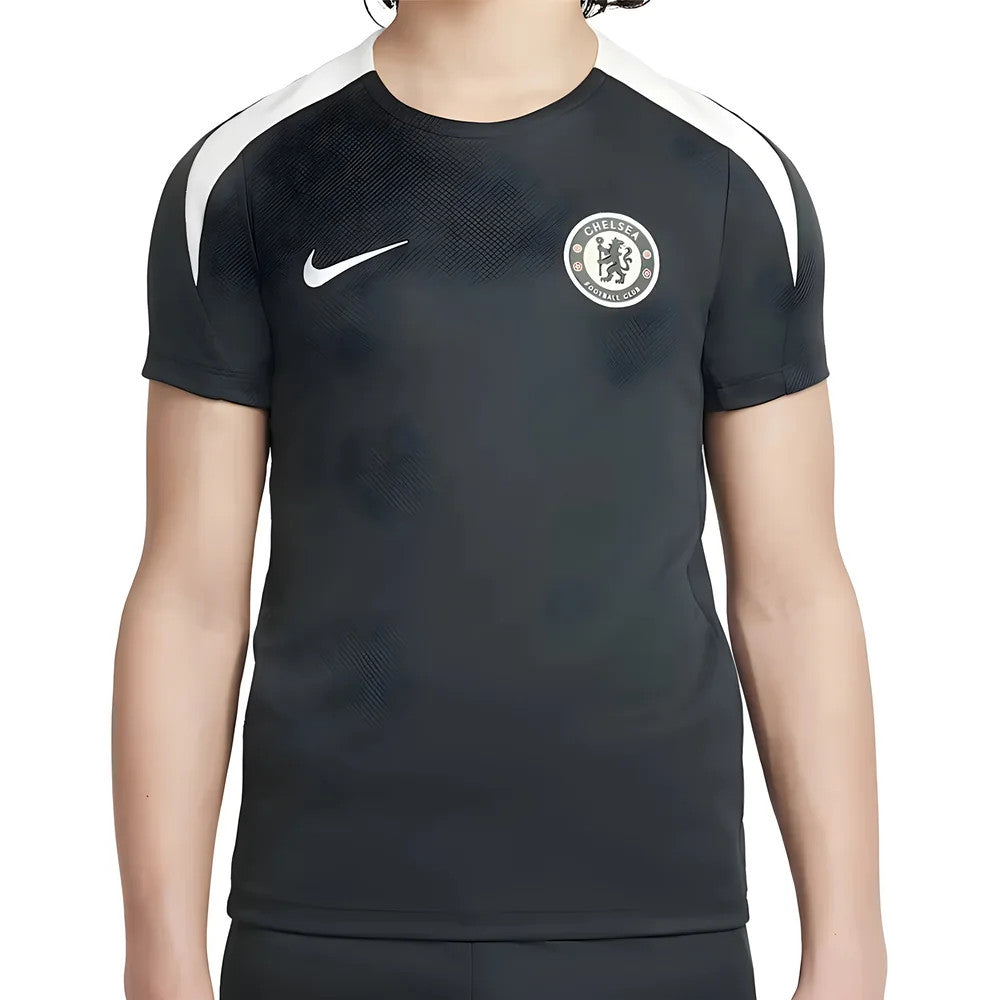 2025-2026 Chelsea Strike Training Shirt (Green) - Kids_2