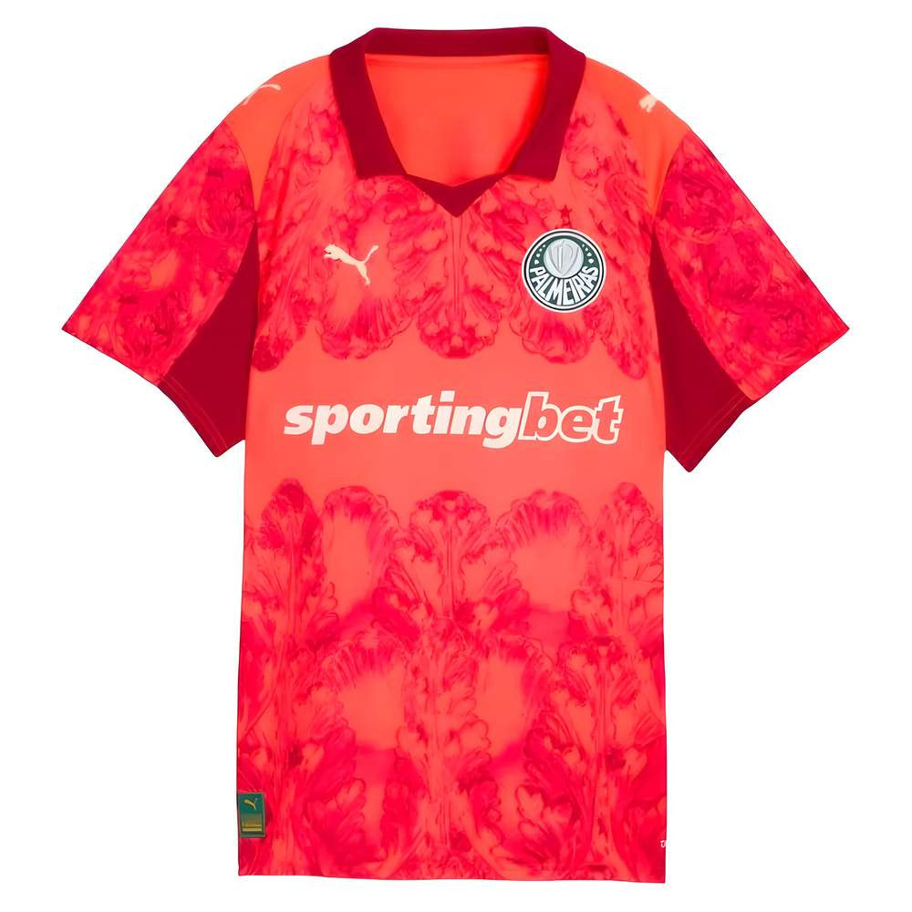 2025-2026 KIDSUPER x SE Palmeiras CWC Shirt (Glowing Red) - Womens_2
