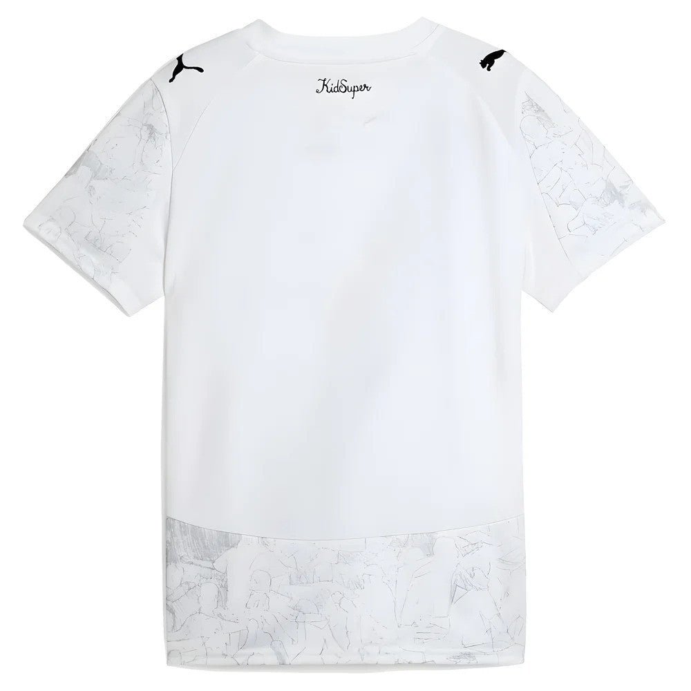 2025-2026 KIDSUPER x Manchester City CWC Away Shirt (White) - Kids_1