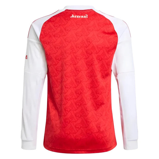 2025-2026 Arsenal Long Sleeve Home Shirt (Kids)_2