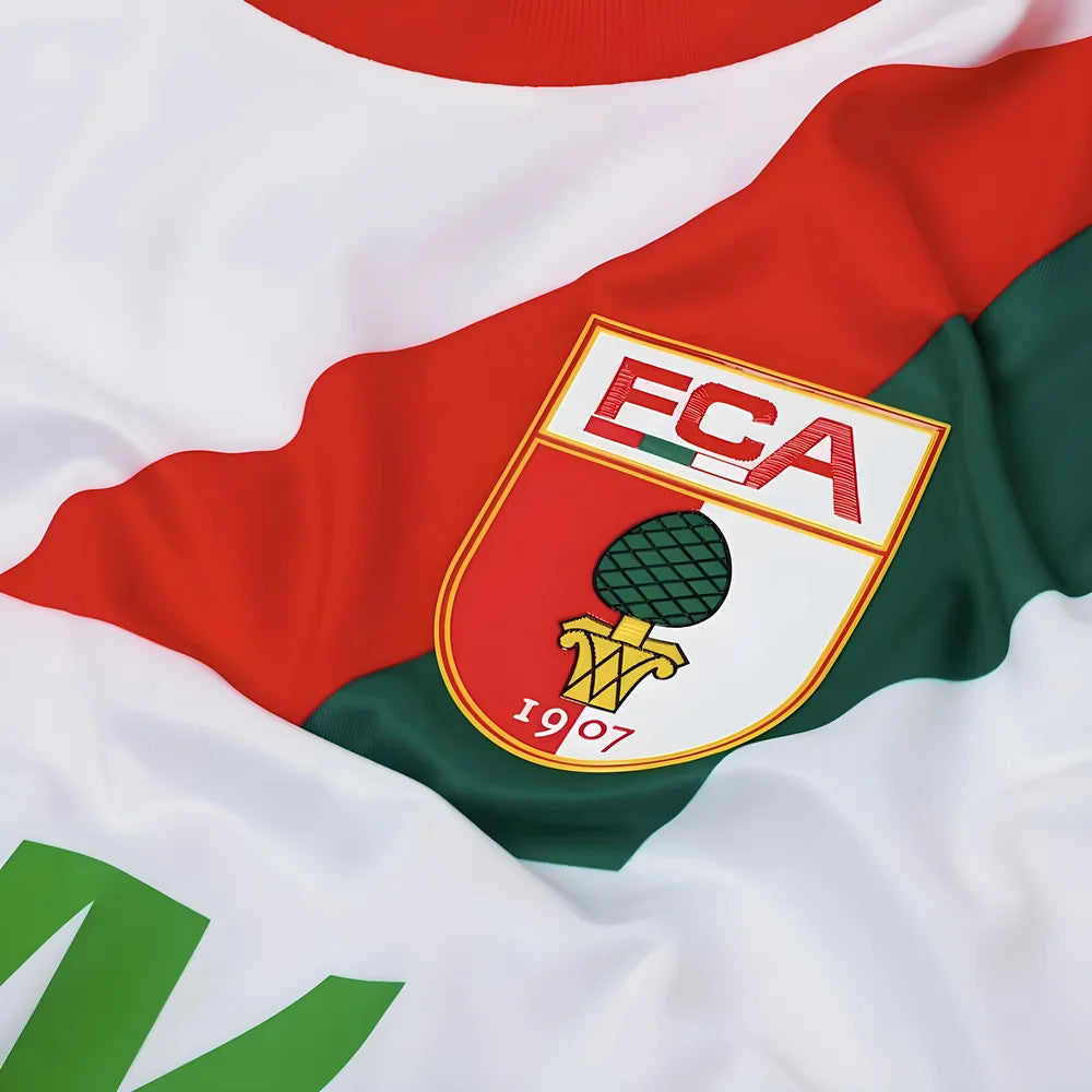 2025-2026 FC Augsburg Home Shirt (Kids)_3