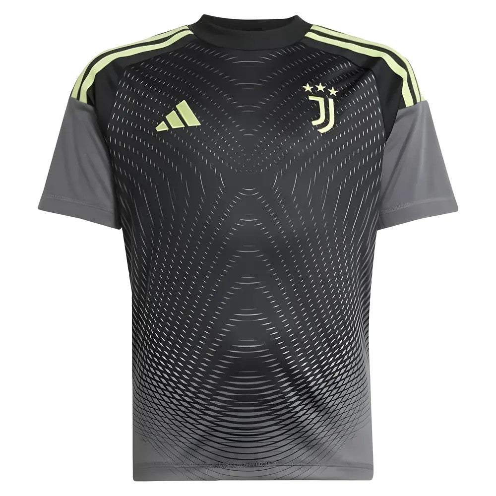 2025-2026 Juventus Home Goalkeeper Shirt (Grey) - Kids_1