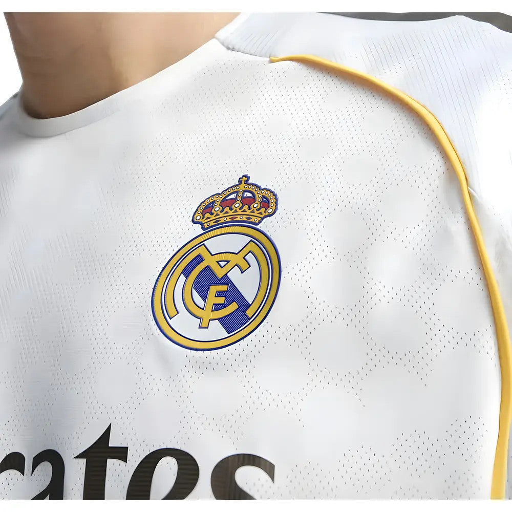 2025-2026 Real Madrid Authentic Long Sleeve Home Shirt_2