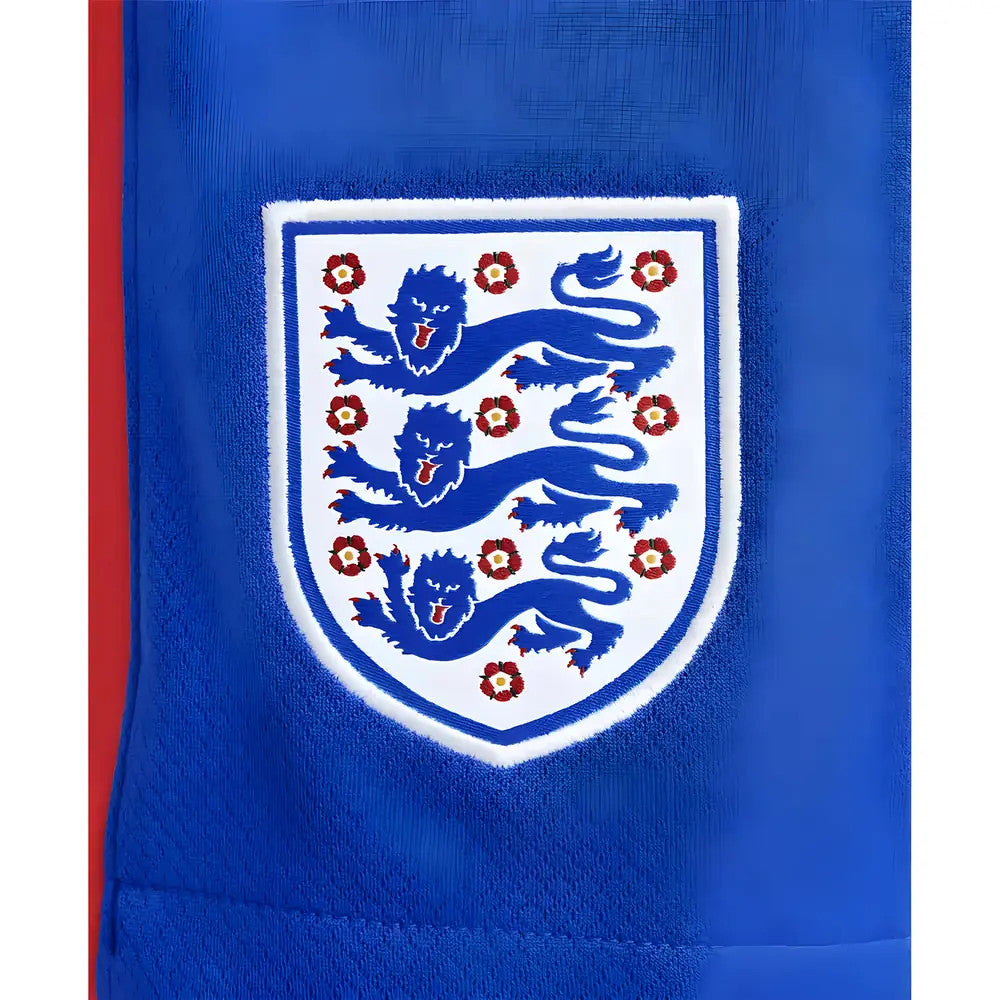 2025-2026 England WEC Home Football Shorts (Blue) - Kids_2