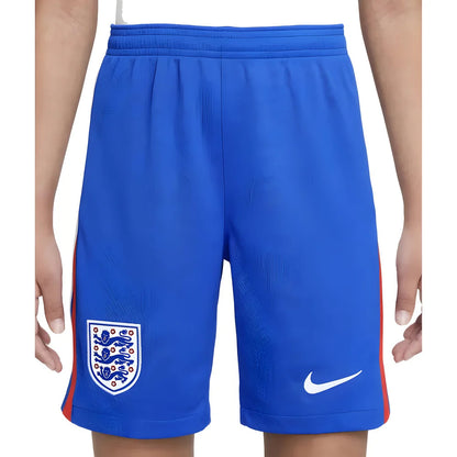 2025-2026 England WEC Home Football Shorts (Blue) - Kids_2