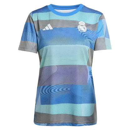 2025-2026 Real Madrid Pre-Match Shirt (Bluebird) - Womens_1