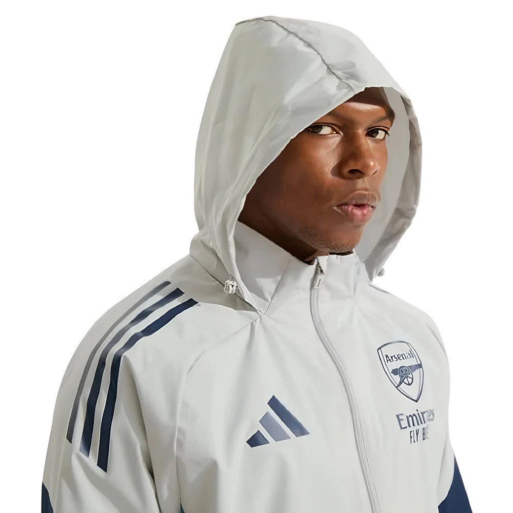 2025-2026 Arsenal Allweather Jacket (Grey)_3