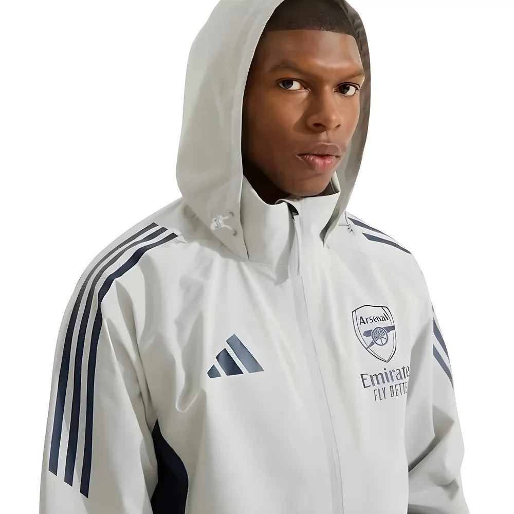 2025-2026 Arsenal Rain Jacket (Grey)_2