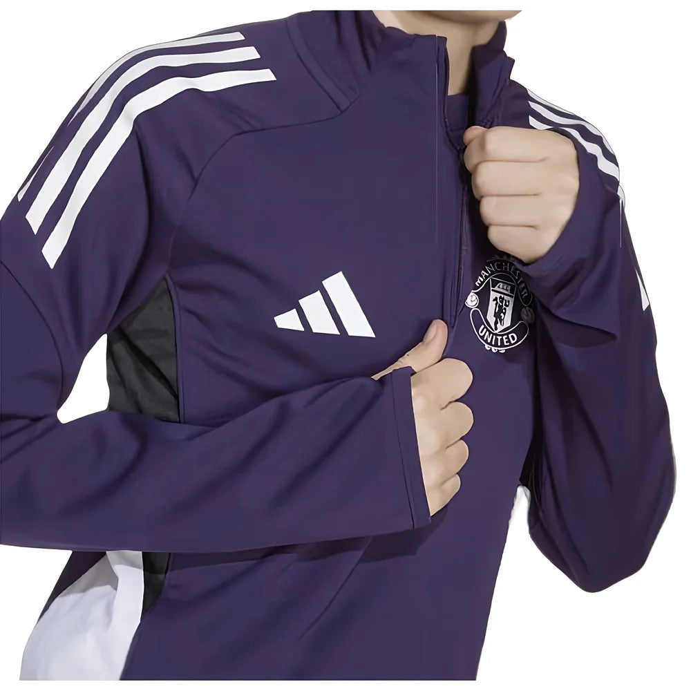 2025-2026 Man Utd Training Top (Aurora Plum) - Kids_2