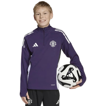 2025-2026 Man Utd Training Top (Aurora Plum) - Kids_2