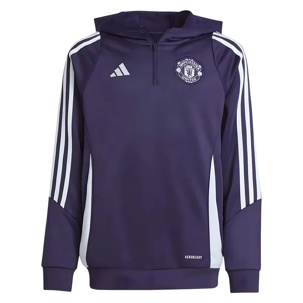 2025-2026 Man Utd Training Hoody (Aurora Plum) - Kids_1
