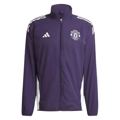 2025-2026 Man Utd Presentation Jacket (Aurora Plum)_3