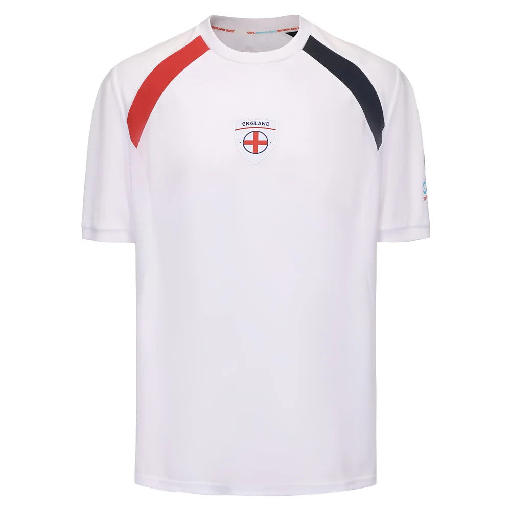 2025 England WEC Poly T-Shirt (White) - Mens_2