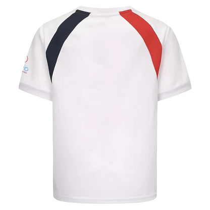 2025 England WEC Poly T-Shirt (White) - Kids_2