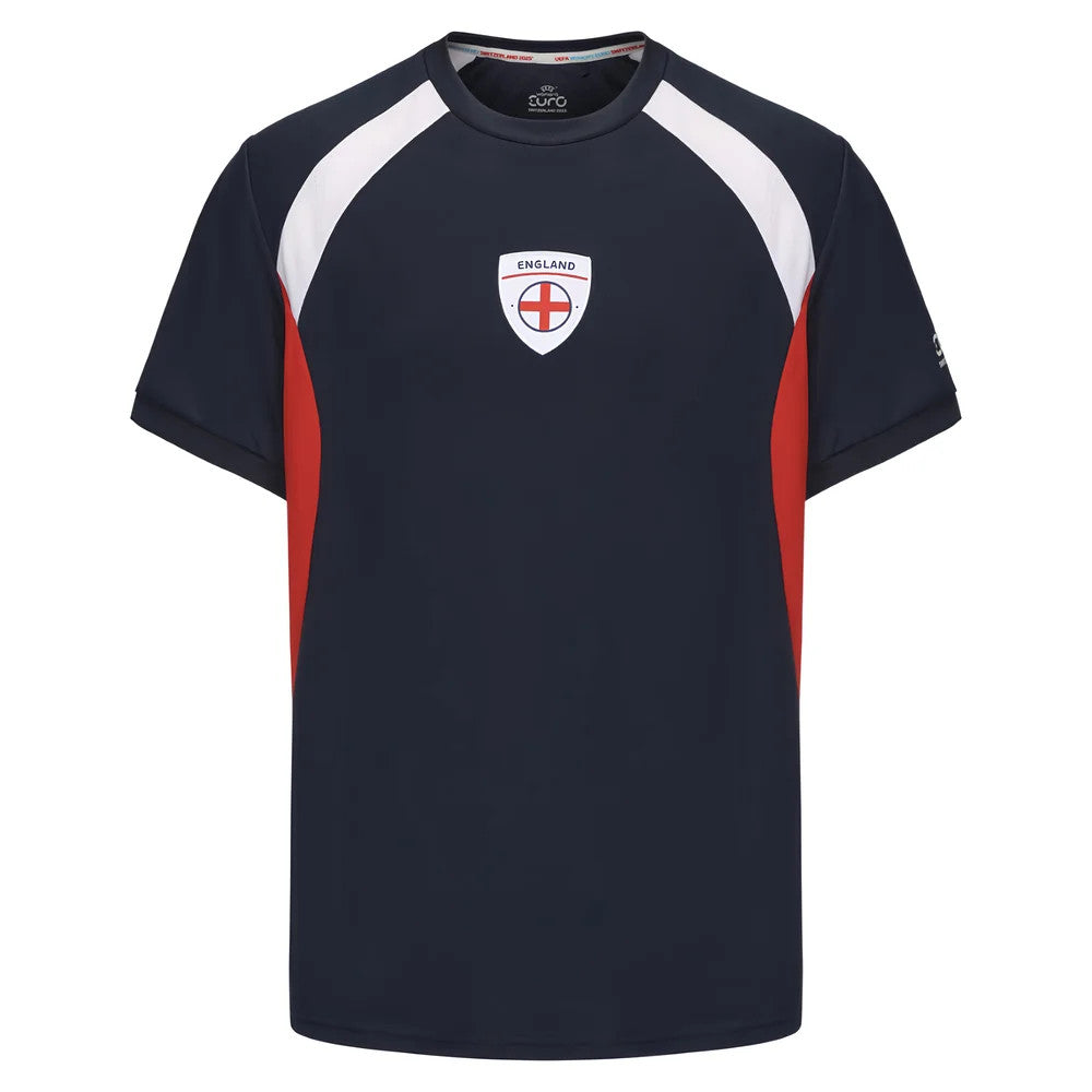 2025 England WEC Poly T-shirt (Navy) - Mens_2