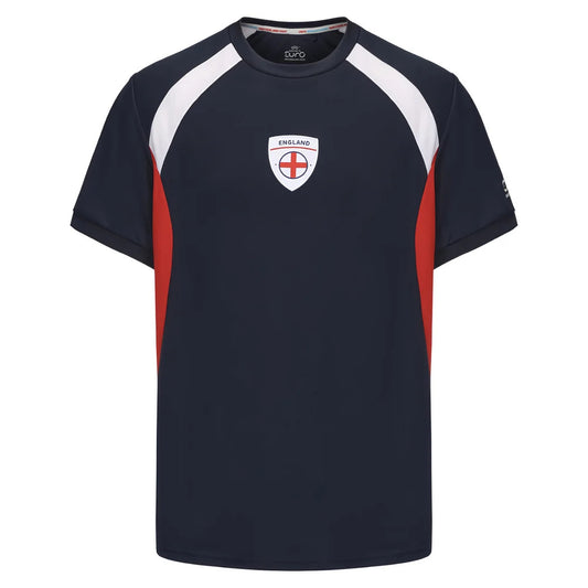2025 England WEC Poly T-shirt (Navy) - Mens_2