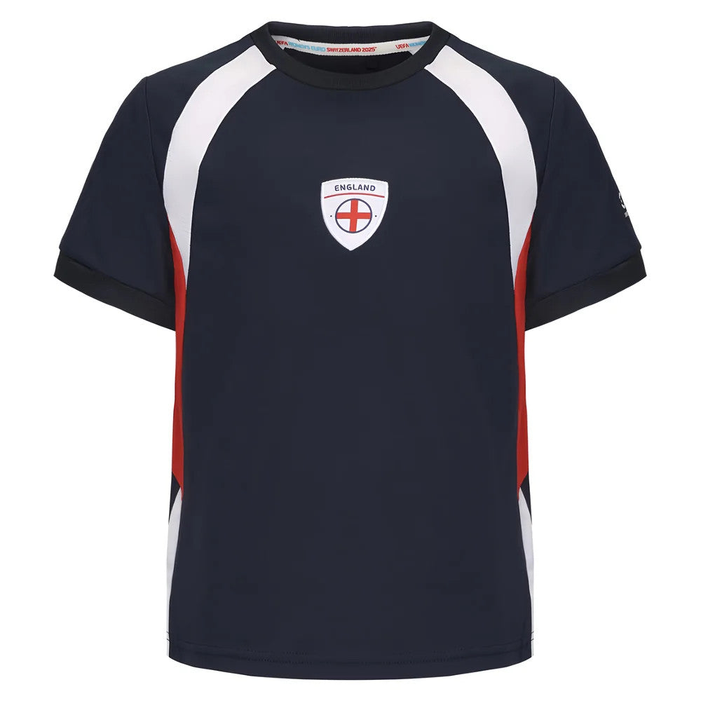 2025 England WEC Poly T-Shirt (Navy) - Kids_2
