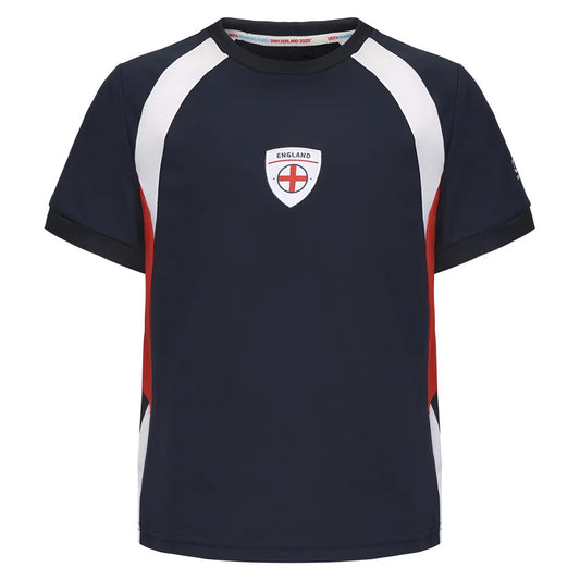 2025 England WEC Poly T-Shirt (Navy) - Kids_2