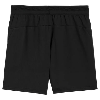 2025-2026 Man City Training Shorts w/pockets (Black) - Kids_1