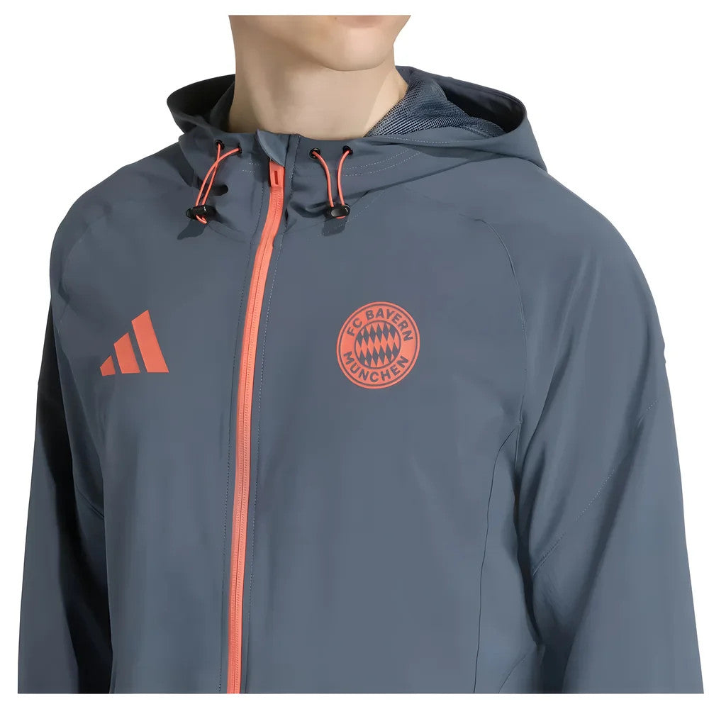 2025-2026 Bayern Munich Vis Tech Travel Jacket (Bold Onix)_2