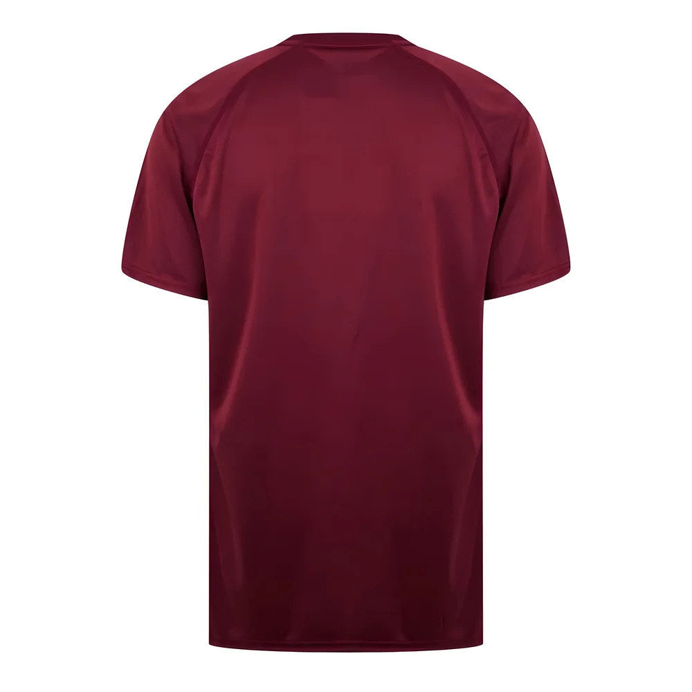 West Ham United Poly T-Shirt (Claret/Blue)_1