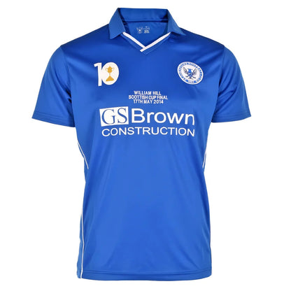 St Johnstone Scottish Cup 10th Anniversary Retro Shirt_0