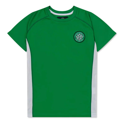 Celtic Poly T-shirt (Green/White) - Kids_1