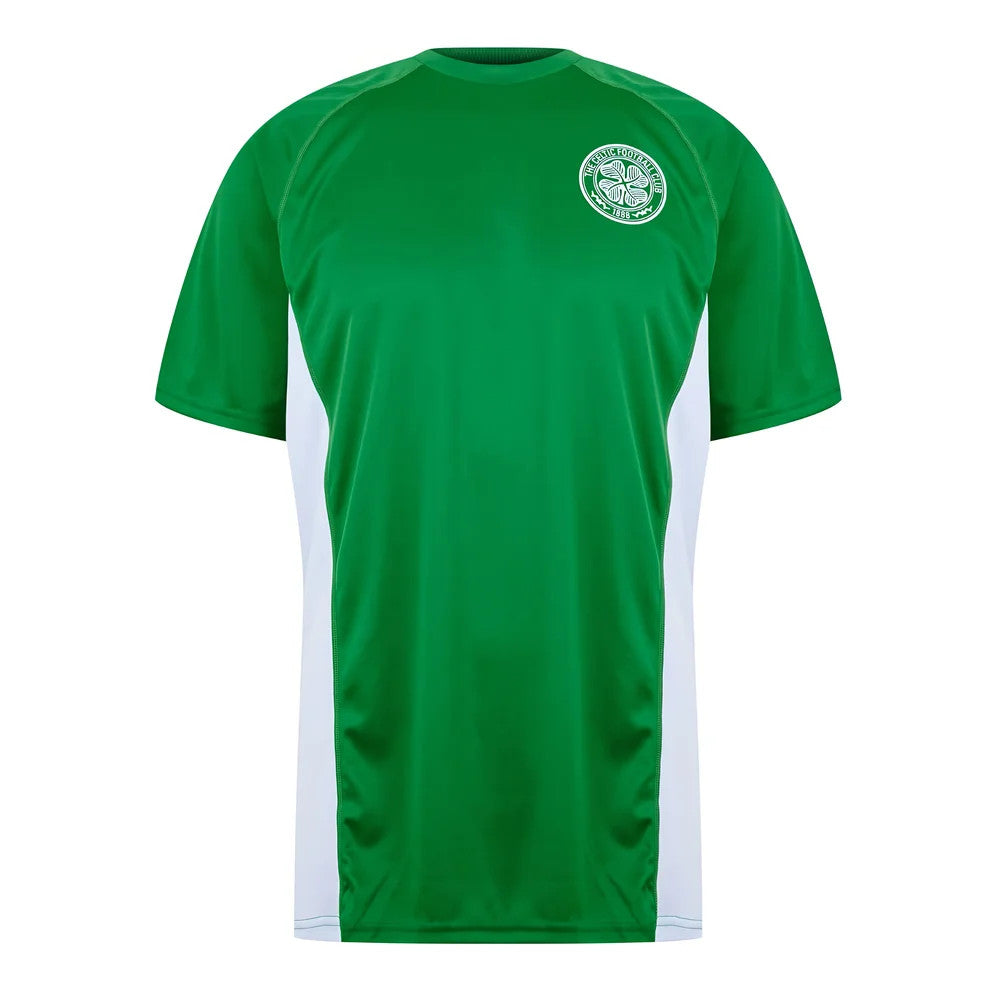 Celtic Poly T-shirt (Green/White)_1